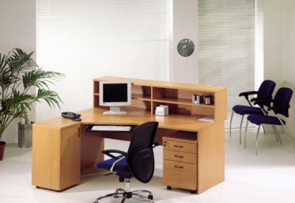 Rohové kancelářské stoly - Kancelářská sestava CENTO